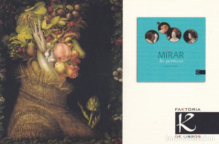 Sammeln von Lesezeichen: MARCAPAGINAS FAKTORIA K DE LIBROS. MIRAR LA PINTURA - TAMA&Ntilde;O POSTAL