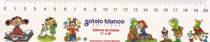 Coleccionismo Marcap&aacute;ginas: MARCAPAGINAS SOTELO BLANCO EDICIONS. LIBROS DE TEXTO