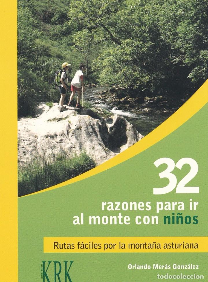Coleccionismo Marcap&aacute;ginas: MARCAPAGINAS KRK EDICIONES. 32 RAZONES PARA IR AL MONTE CON NI&Ntilde;OS - TAMA&Ntilde;O POSTAL