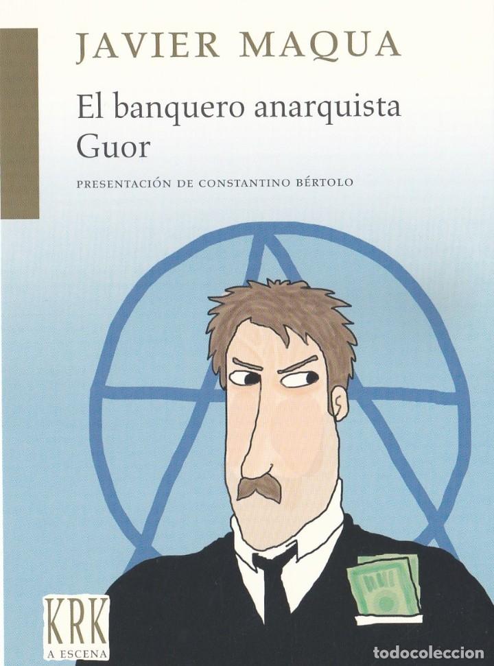 Coleccionismo Marcap&aacute;ginas: MARCAPAGINAS KRK EDICIONES. EL BANQUERO ANARQUISTA GUOR - TAMA&Ntilde;O POSTAL