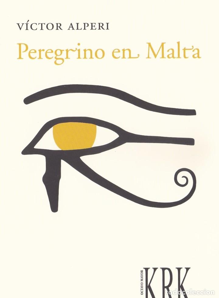 Coleccionismo Marcap&aacute;ginas: MARCAPAGINAS KRK EDICIONES. PEREGRINO EN MALTA - TAMA&Ntilde;O POSTAL