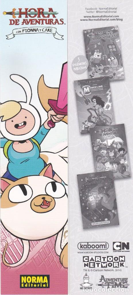 Collectionnisme Marque-pages: MARCAPAGINAS NORMA EDITORIAL. HORA DE AVENTURAS CON FIONNA Y CAKE