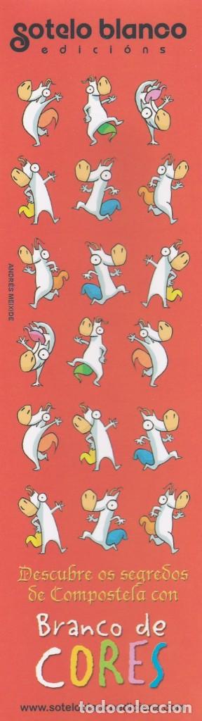 Sammeln von Lesezeichen: MARCAPAGINAS SOTELO BLANCO EDICIONS. ROJO (GALLEGO)