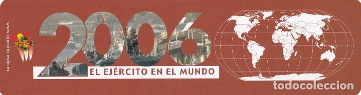 Sammeln von Lesezeichen: MARCAPAGINAS EJERCITO DE TIERRA. MINISTERIO DE DEFENSA - CALENDARIO 2006