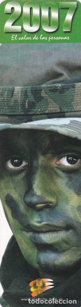 Sammeln von Lesezeichen: MARCAPAGINAS EJERCITO DE TIERRA. MINISTERIO DE DEFENSA - CALENDARIO 2007