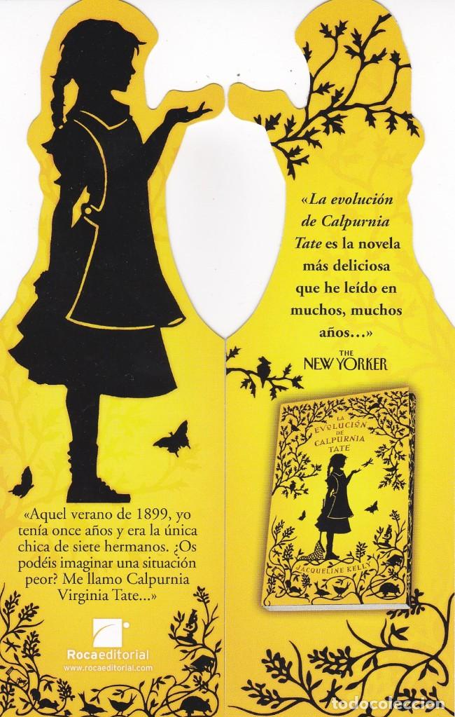 Coleccionismo Marcap&aacute;ginas: MARCAPAGINAS ROCA EDITORIAL. LA EVOLUCION DE CALPURNIA TATE - TROQUELADO