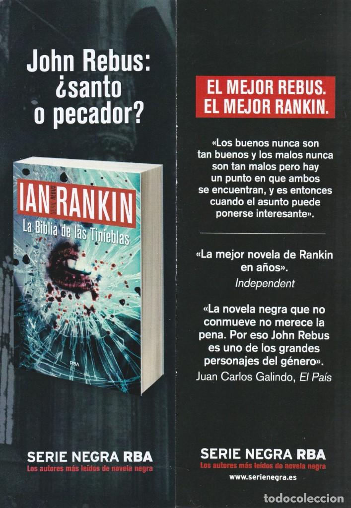Coleccionismo Marcap&aacute;ginas: MARCAPAGINAS RBA. LA BIBLIA DE LAS TINIEBLAS