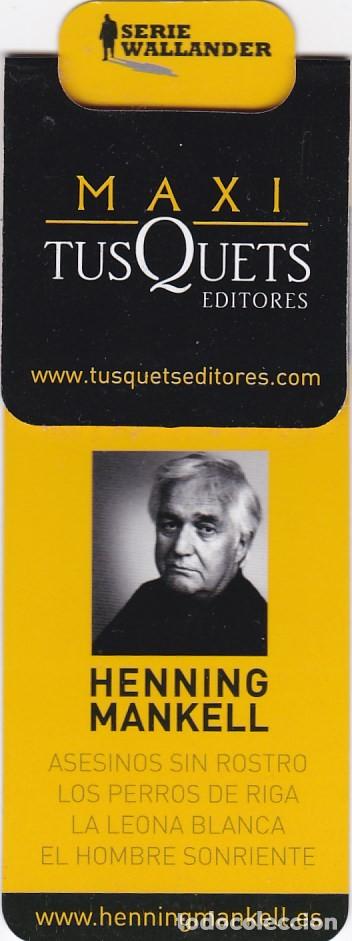 Collectionnisme Marque-pages: MARCAPAGINAS MAGNETICO TUSQUETS. SERIE WALLANDER