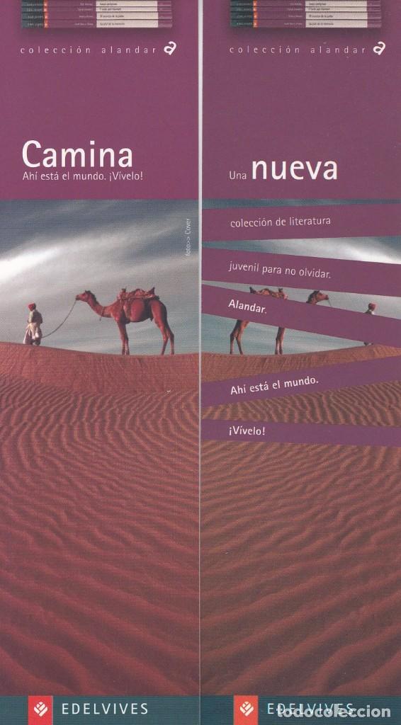 Coleccionismo Marcap&aacute;ginas: MARCAPAGINAS EDELVIVES. COLECCION ALANDAR. CAMINA