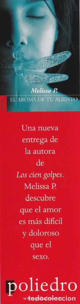 Collectionnisme Marque-pages: MARCAPAGINAS POLIEDRO. EL AROMA DE TU ALIENTO
