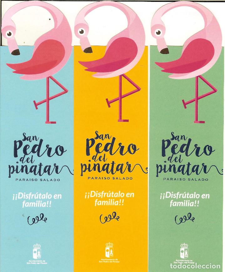 Collectionnisme Marque-pages: 3 MARCAP&Aacute;GINAS - SAN PEDRO DEL PINATAR