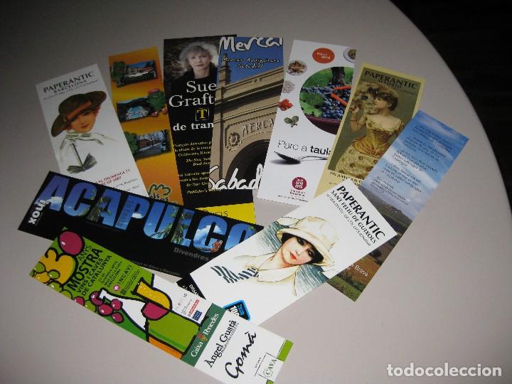 Coleccionismo marcap&aacute;ginas: 10 MARCAPAGINAS - PUNTOS DE LIBRO DIFERENTES - Foto 1