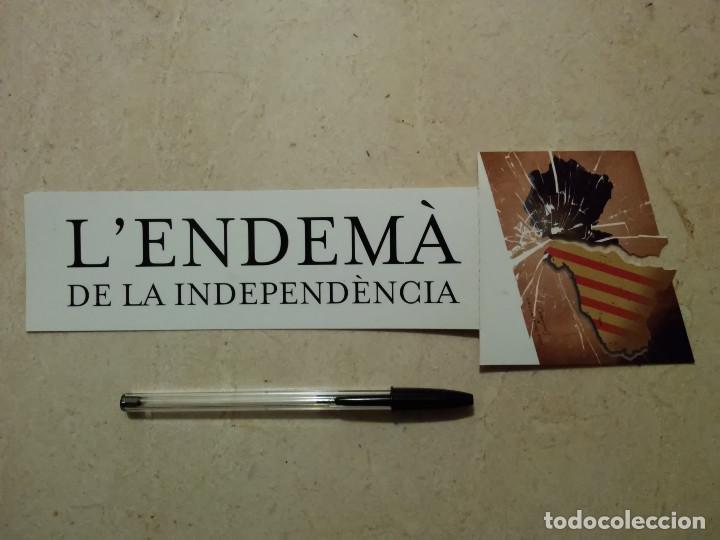 Sammeln von Lesezeichen: Punto de Libro Original - L ENDEMA DE LA INDEPENDENCIA - CATALU&Ntilde;A - FRANCESC MARC ALVARO