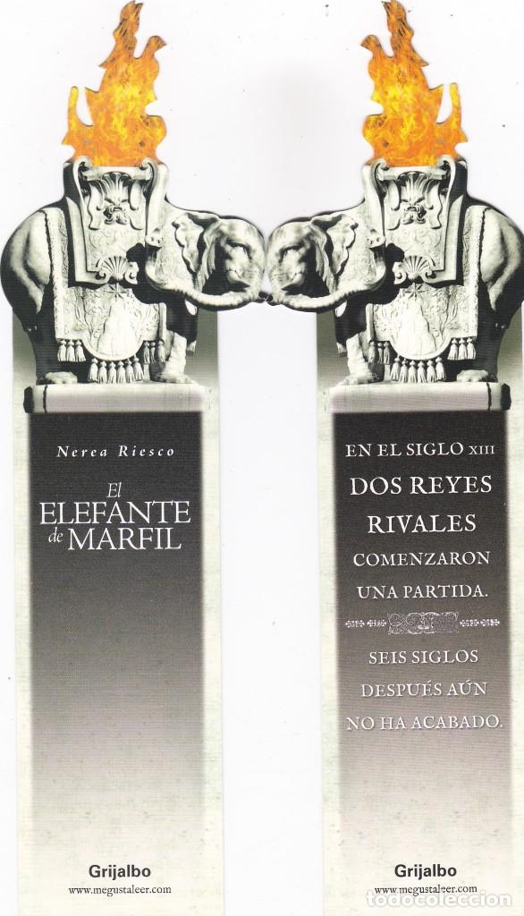 Collectables Bookmark: MARCAPAGINAS GRIJALBO. EL ELEFANTE DE MARFIL - TROQUELADO