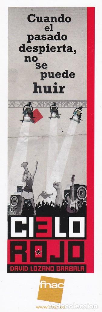 Collectionnisme Marque-pages: MARCAPAGINAS FNAC. SM. CIELO ROJO