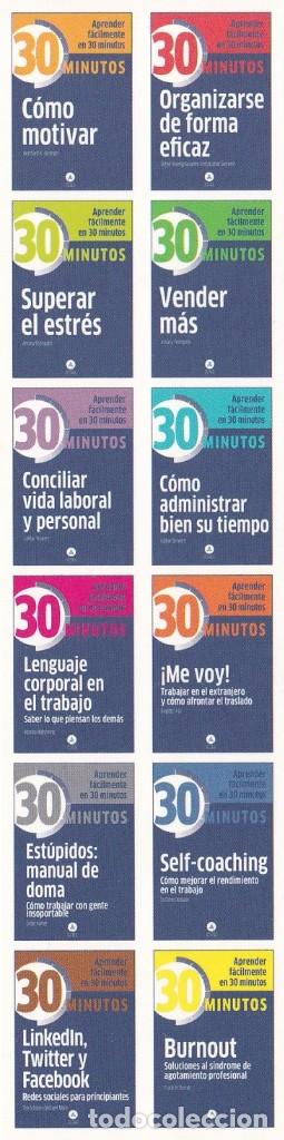 Coleccionismo marcap&aacute;ginas: MARCAPAGINAS ALMA EDITORIAL. APRENDER FACILMENTE EN 30 MINUTOS - Foto 2