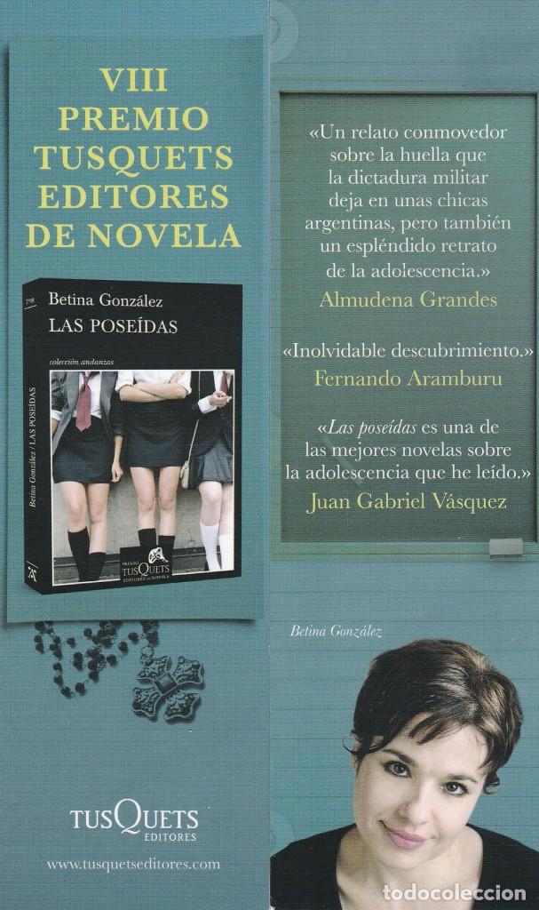 Coleccionismo Marcap&aacute;ginas: MARCAPAGINAS TUSQUETS EDITORES. LAS POSEIDAS