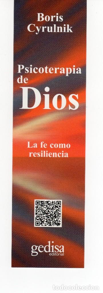 Coleccionismo marcap&aacute;ginas: MARCAP&Aacute;GINAS - GEDISA - PSICOTERAPIA DE DIOS - Foto 1