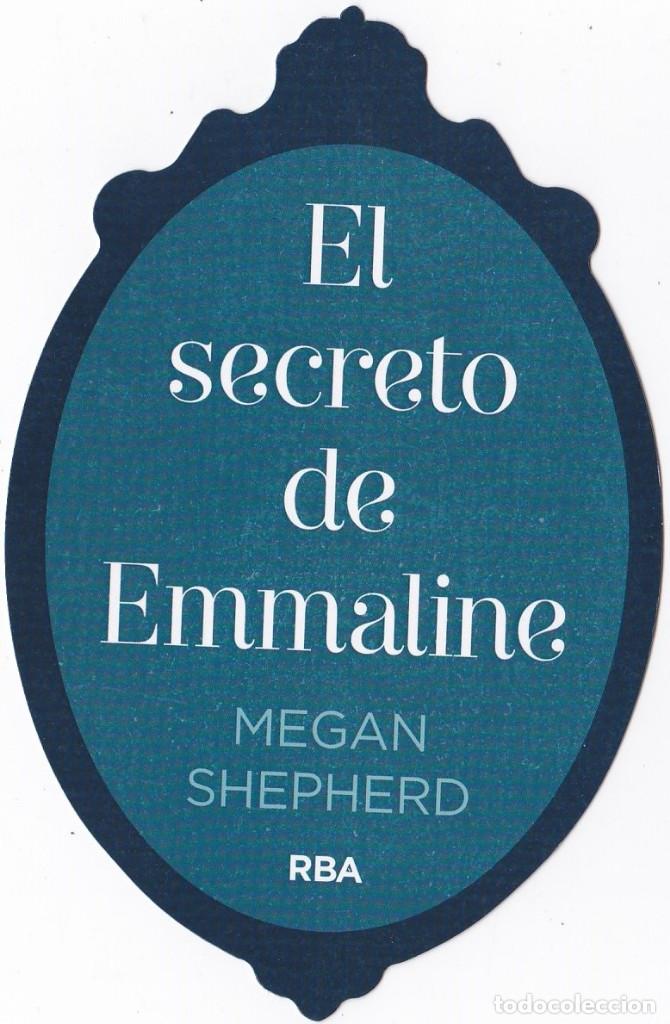 Coleccionismo marcap&aacute;ginas: MARCAPAGINAS EDITORIAL RBA. EL SECRETO DE EMMALINE - TROQUELADO