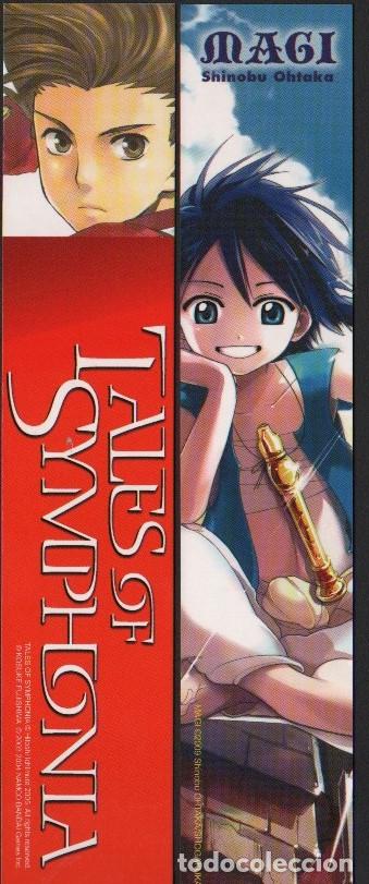 Collectables Bookmark: Marcap&aacute;ginas: Planeta de Agostini Lote 2 Manga MAGI y TALES of SYMPHONIA