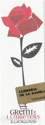 Coleccionismo Marcap&aacute;ginas: MARCAPAGINAS - PUNT DE LLIBRE - PUNTO DE LIBRO -SANT JORDI PUBLICIDAD GREMI LLIBRETERS DE CATALUNYA