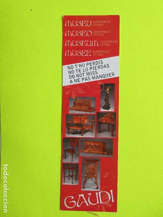 Coleccionismo Marcap&aacute;ginas: Museo  Gaudi