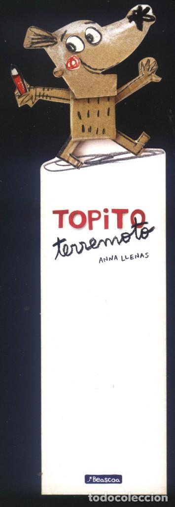 Collectionnisme Marque-pages: A-6199- MARCAPAGINAS TROQUELADO. TOPITO TERREMOTO. ANNA LLENAS. BEASCOA.