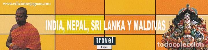 Coleccionismo Marcap&aacute;ginas: MARCAPAGINAS EDICIONES JAGUAR. TRAVEL TIME. INDIA, NEPAL, SRI LANKA Y MALDIVAS