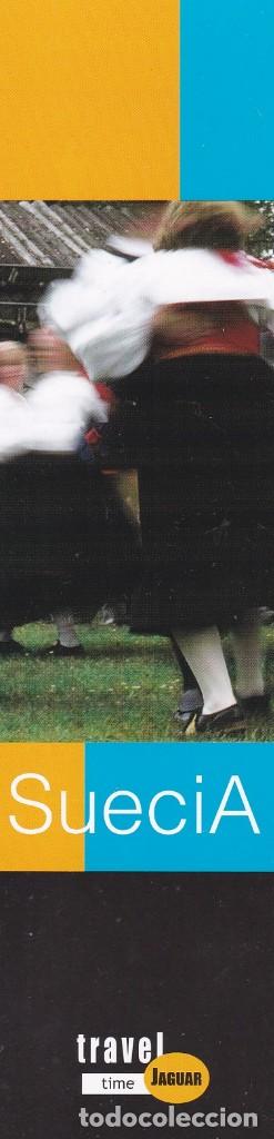 Coleccionismo Marcap&aacute;ginas: MARCAPAGINAS EDICIONES JAGUAR. TRAVEL TIME. SUECIA