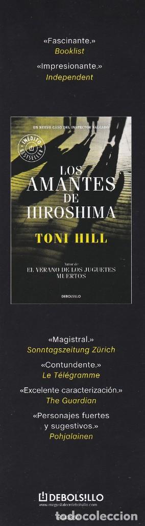 Coleccionismo marcap&aacute;ginas: MARCAPAGINAS DEBOLSILLO. LOS AMANTES DE HIROSHIMA - Foto 2