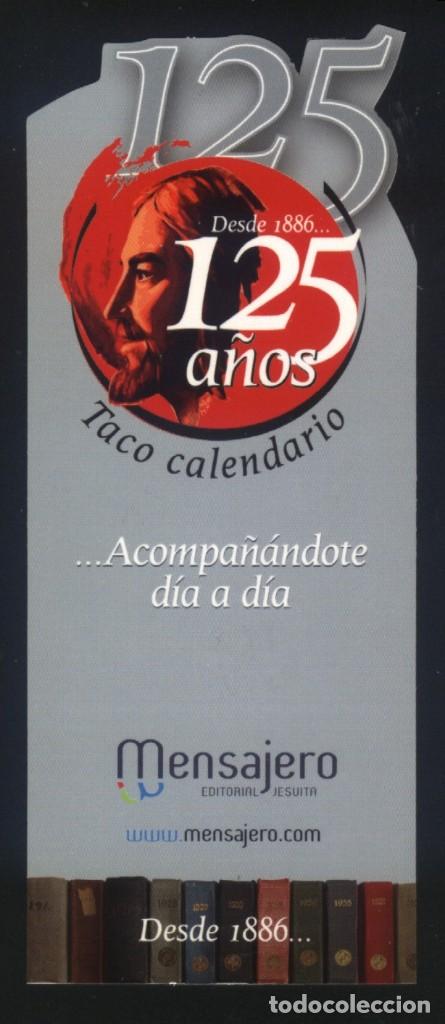 Sammeln von Lesezeichen: A-6261- MARCAP&Aacute;GINAS TROQUELADO. 125 A&Ntilde;OS DEL TACO DEL CALENDARIO.