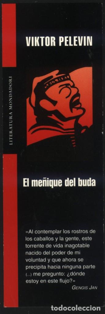 Coleccionismo Marcap&aacute;ginas: A-6312- PUNTO DE LIBRO. MARCAP&Aacute;GINAS. EL ME&Ntilde;IQUE DEL BUDA. VIKTOR PELEVIN.