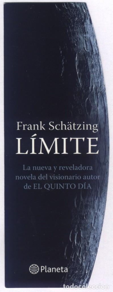 Collectionnisme Marque-pages: A-6318- MARCAP&Aacute;GINAS TROQUELADO. LIMITE. FRANK SCH&Auml;TZING. PLANETA.