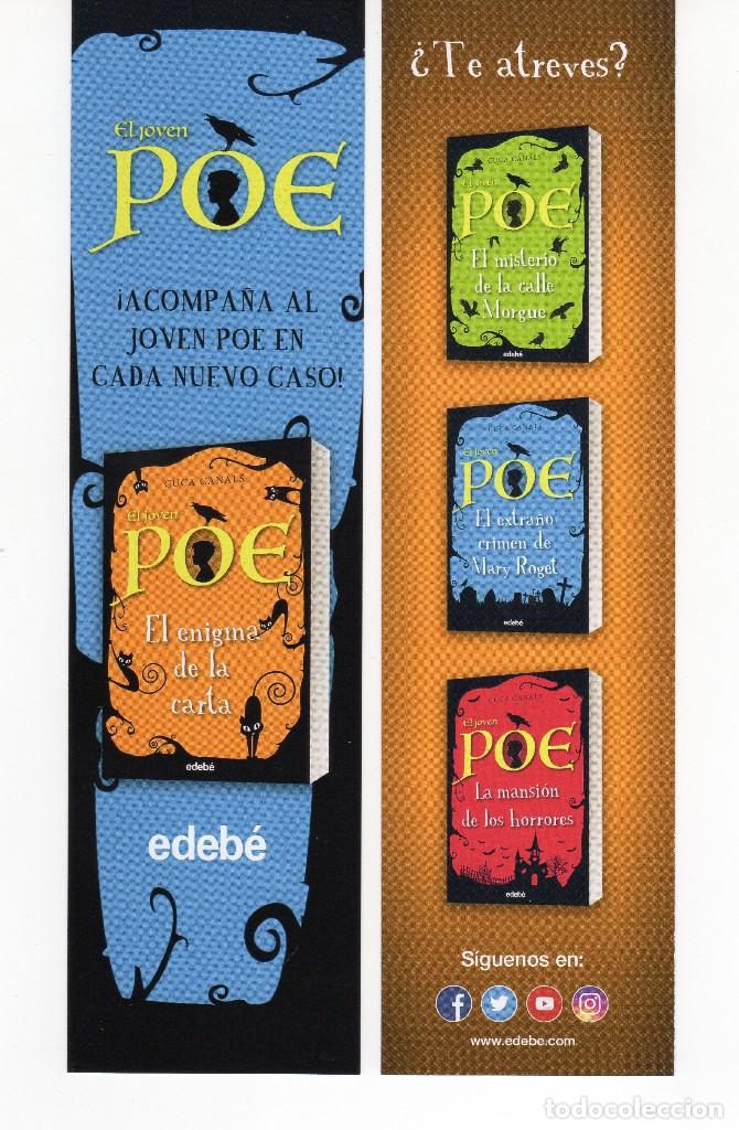 Coleccionismo marcap&aacute;ginas: MARCAP&Aacute;GINAS - EDEB&Eacute; - POE - Foto 1