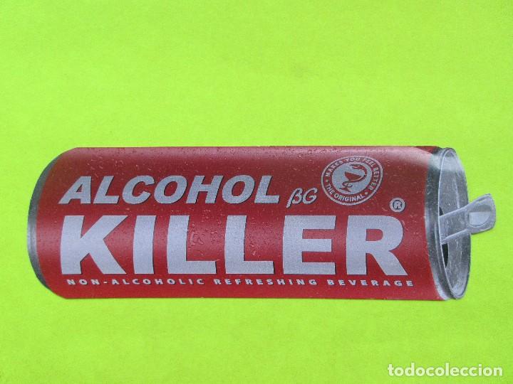 Marcapaginas troquelado alcohol Killer 