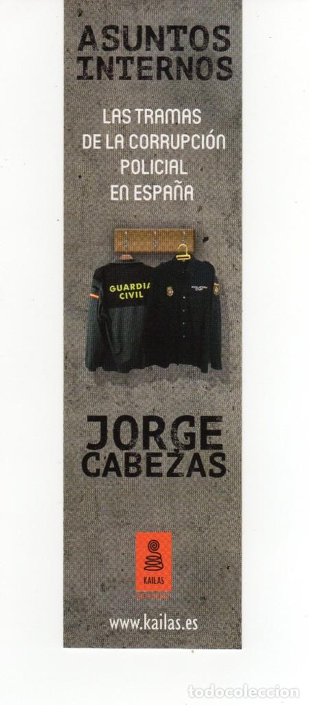 Coleccionismo marcap&aacute;ginas: MARCAP&Aacute;GINAS - KAILAS - ASUNTOS INTERNOS - Foto 1