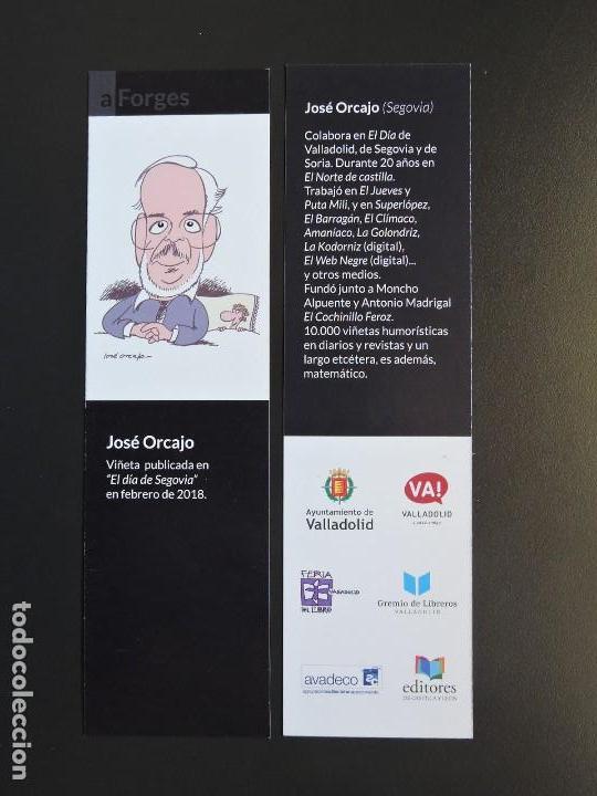 Coleccionismo marcap&aacute;ginas: MARCAP&Aacute;GINAS - FERIA DEL LIBRO - VALLADOLID - FORGES - Foto 1