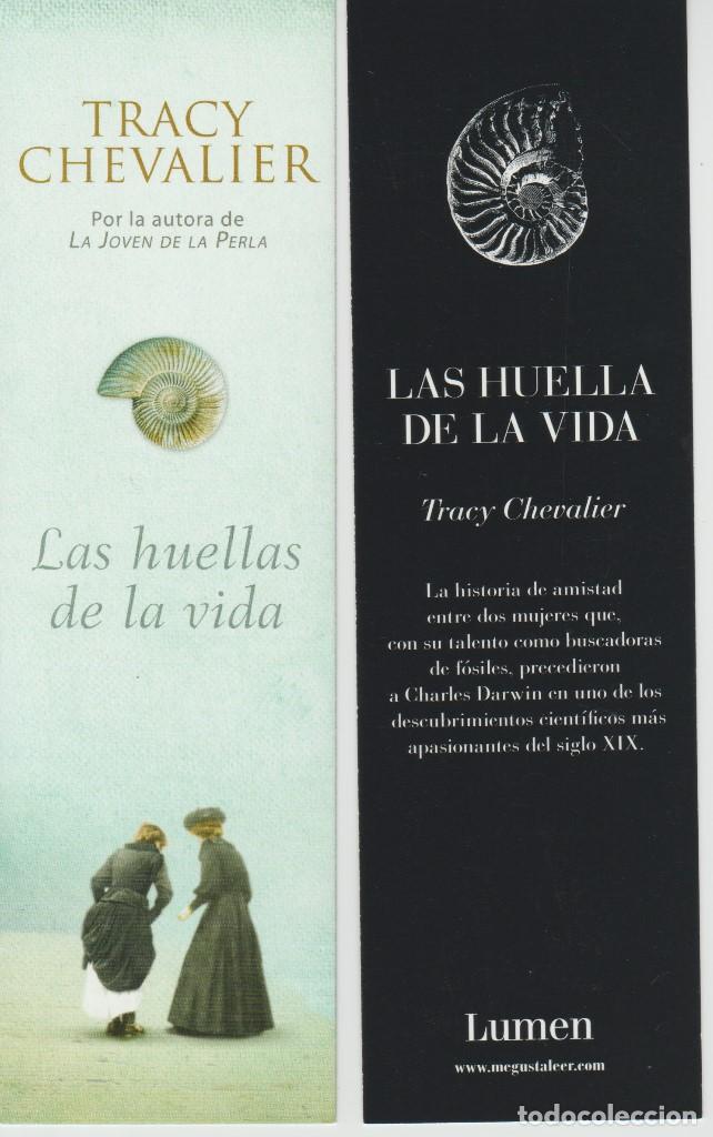 Coleccionismo Marcap&aacute;ginas: MARCAPAGINAS ... PUNT DE LLIBRE .. LAS HUELLAS DE LA VIDA .. ED. LUMEN