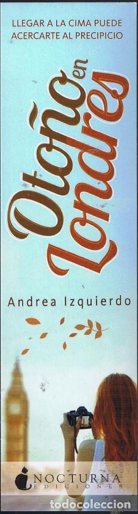 Sammeln von Lesezeichen: MARCAP&Aacute;GINAS - OTO&Ntilde;O EN LONDRES - ANDREA IZQUIERDO
