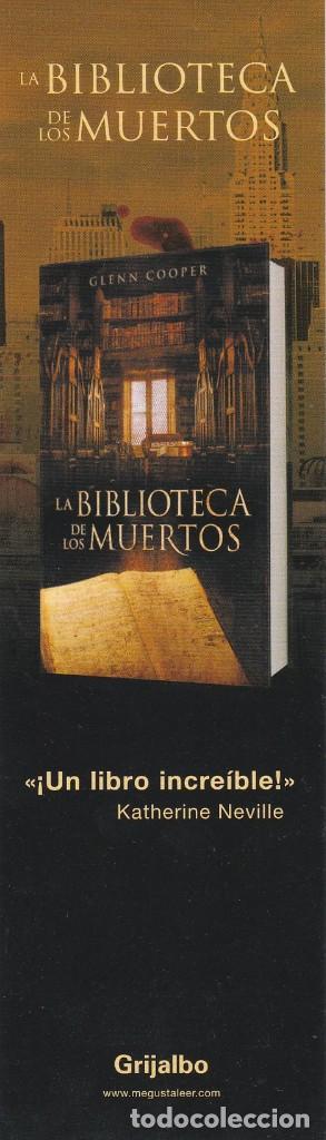 Collectables Bookmark: MARCAPAGINAS GRIJALBO. LA BIBLIOTECA DE LOS MUERTOS