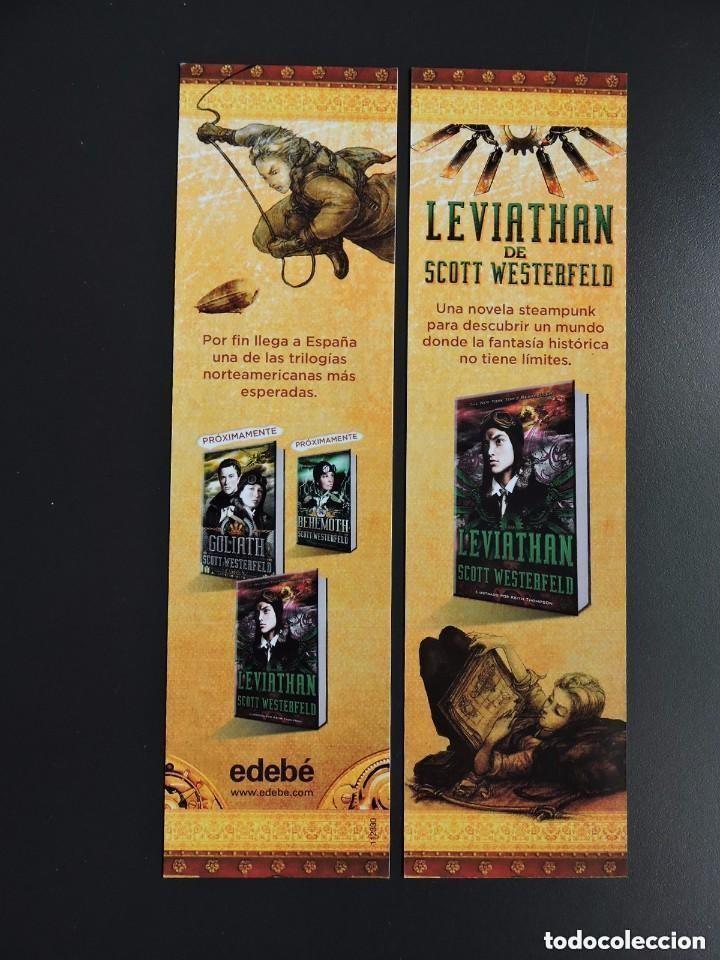 Coleccionismo marcap&aacute;ginas: MARCAP&Aacute;GINAS - EDEB&Eacute; - LEVIATHAN - SCOTT WESTERFELD - Foto 1