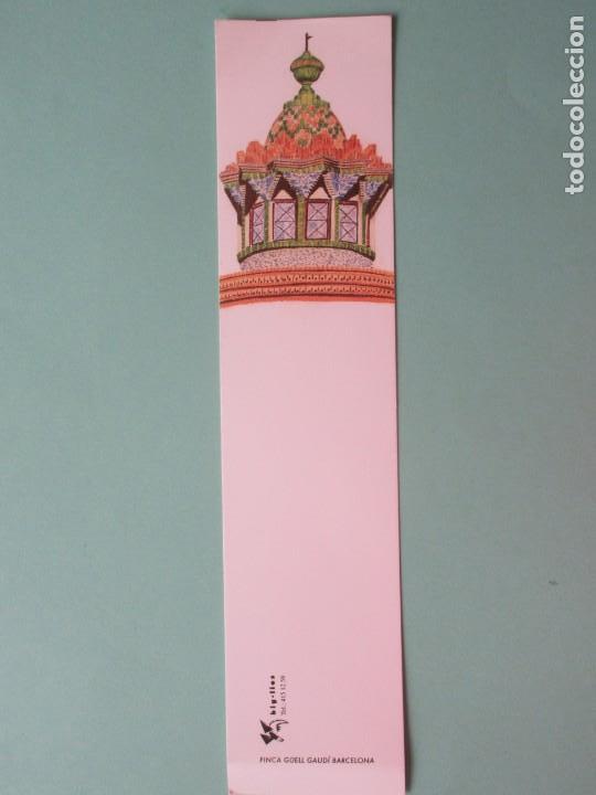 Coleccionismo Marcap&aacute;ginas: Marcap&aacute;ginas  finac Guell de Gaudi