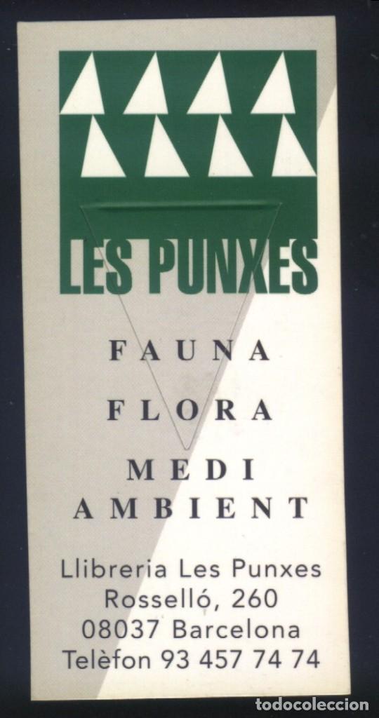Collectables Bookmark: A-6583- MARCAP&Aacute;GINAS TROQUELADO. LIBRER&Iacute;A LES PUNXES. BARCELONA.