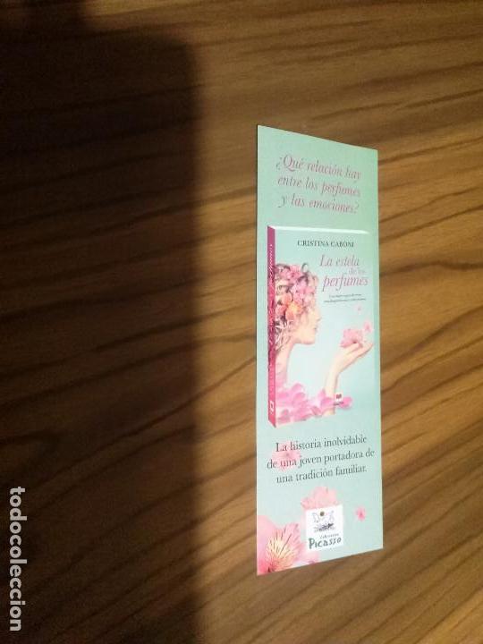 Coleccionismo Marcap&aacute;ginas: MARCAPAGINAS. LITERARIO. LA ESTELA DE LOS PERFUMES, DOBLE CARA. BUEN ESTADO. RARO