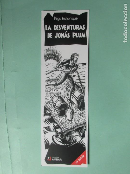 Coleccionismo Marcap&aacute;ginas: Marcapaginas narrativa ambar las aventuras de jon&aacute;s plum