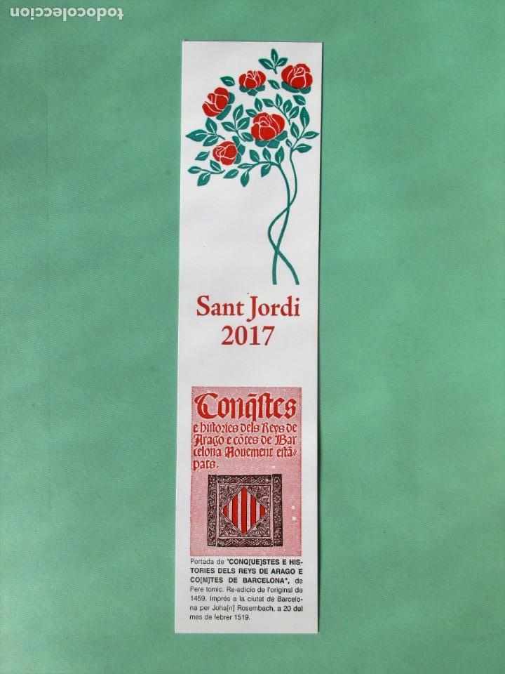 Collectables Bookmark: Marcapaginas Sant Jordi 2.017imprenta sebtor