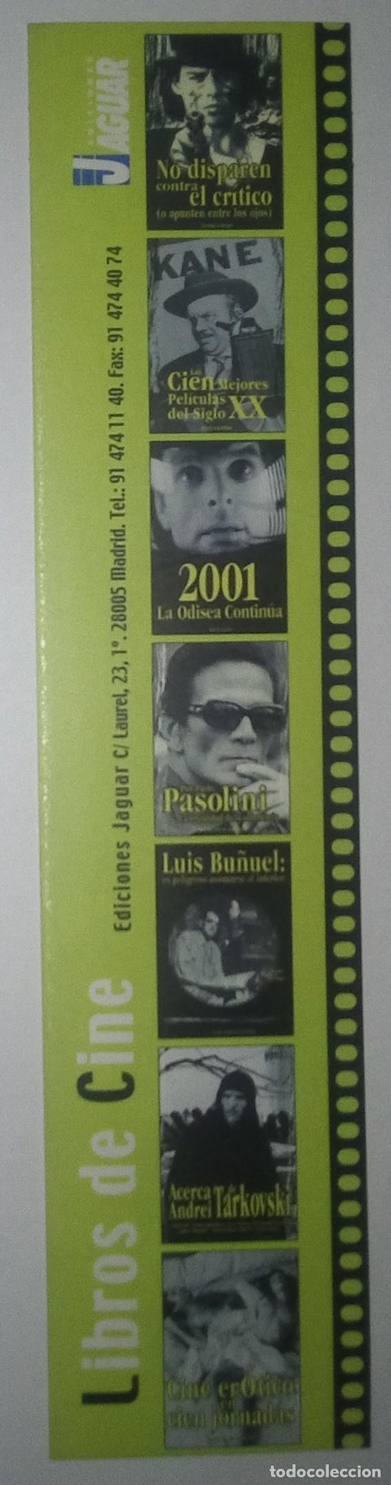 Coleccionismo Marcap&aacute;ginas: MARCAPAGINAS JAGUAR.LIBROS DE CINE-