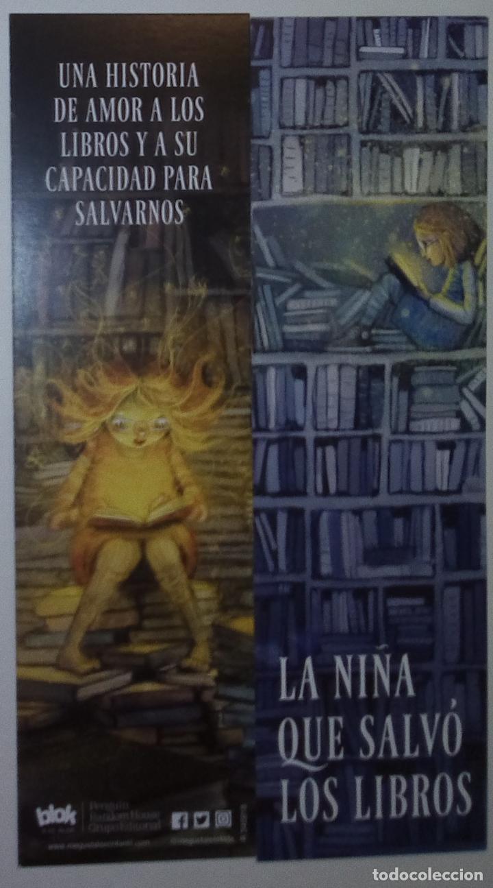 Coleccionismo marcap&aacute;ginas: MARCAPAGINAS - B DE BLOK - LA NI&Ntilde;A QUE SALVO LOS LIBROS-