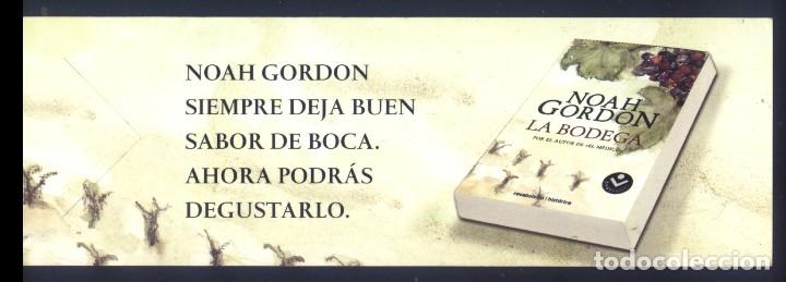 Sammeln von Lesezeichen: A-6665- MARCAP&Aacute;GINAS TROQUELADO. LA BODEGA. NOAH GORDON. ROCABOLSILLO.