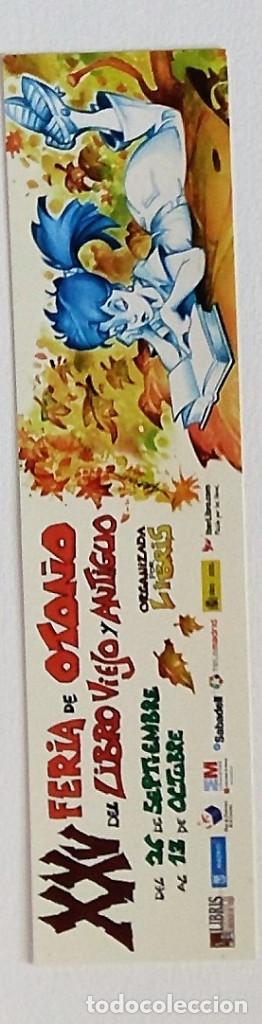 Sammeln von Lesezeichen: Marcap&aacute;ginas: XXV Feria de Oto&ntilde;o del libro antiguo Madrid